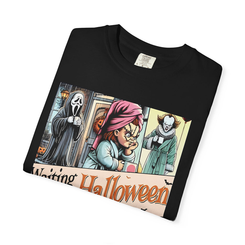 Halloween Horror Characters 'Waiting for Halloween' Graphic T-Shirt