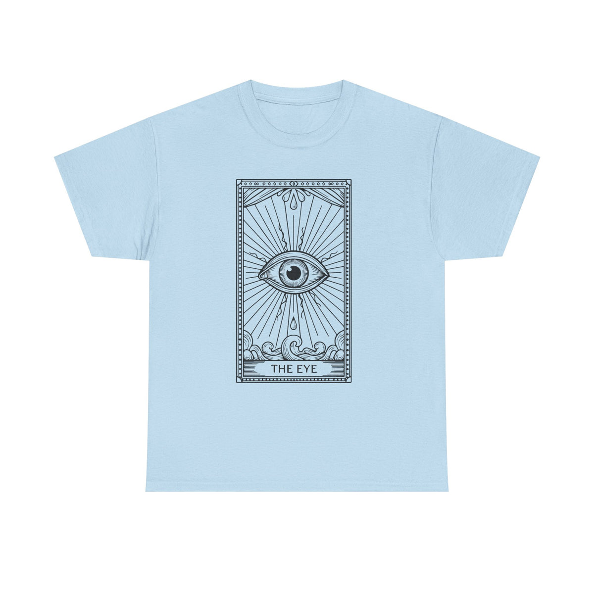 Tarot 'The Eye' Graphic Tee — Mystic Occult Card T-Shirt