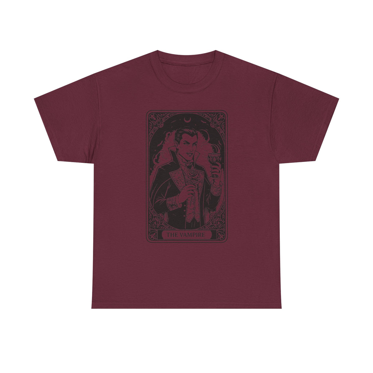 Vampire Tarot T-Shirt – 'The Vampire' Gothic Tarot Card Tee