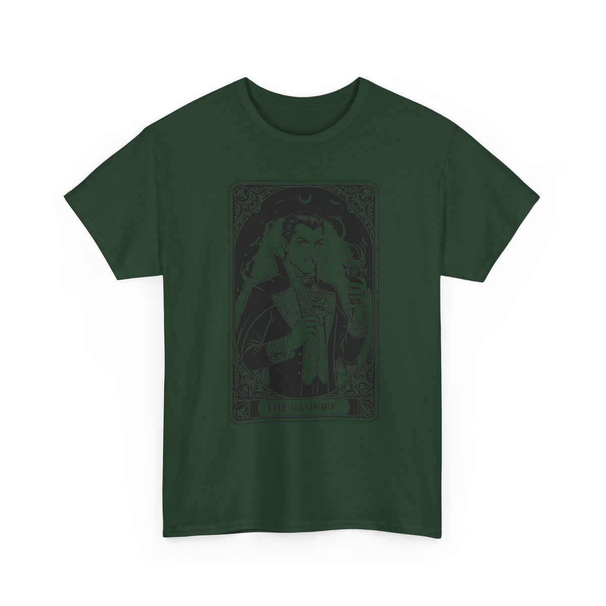 Vampire Tarot T-Shirt – 'The Vampire' Gothic Tarot Card Tee