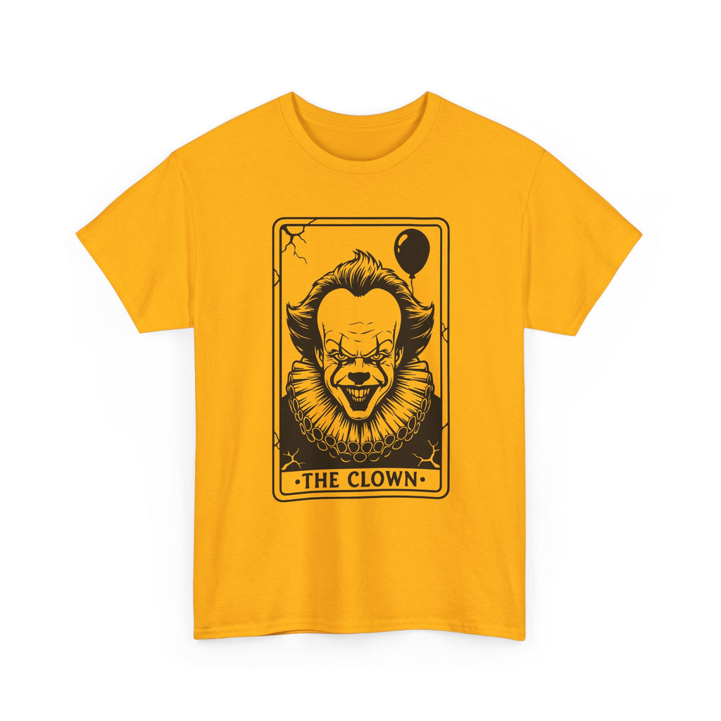 Horror Clown Tarot T-Shirt — 'The Clown' Graphic Tee