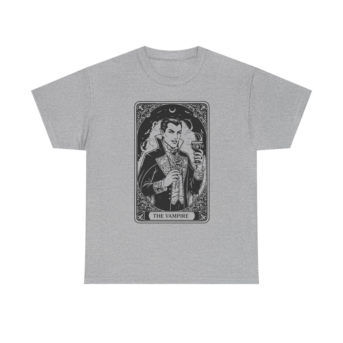 Vampire Tarot T-Shirt – 'The Vampire' Gothic Tarot Card Tee