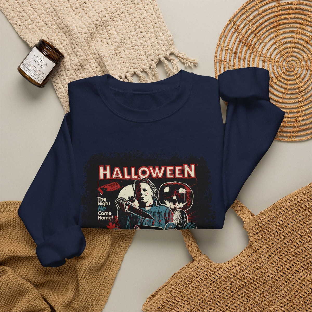Halloween Movie Collage Sweatshirt
