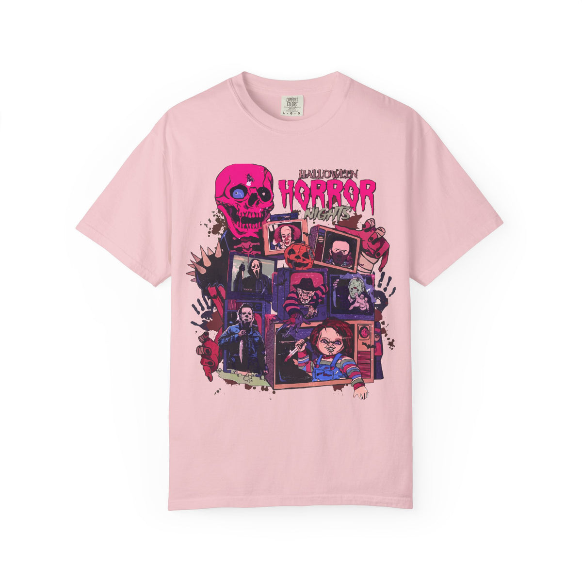 Horror Movie Collage T-Shirt