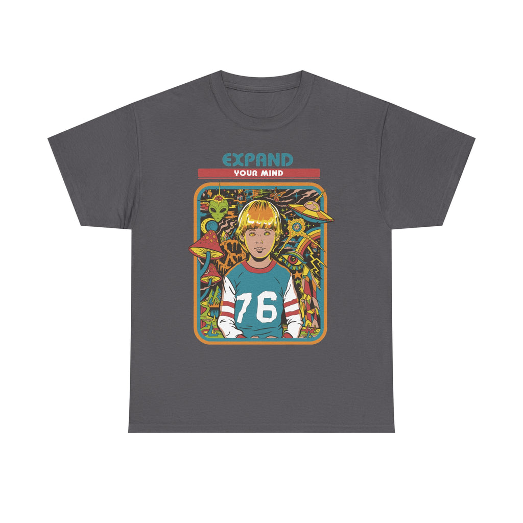 Retro 'Expand Your Mind' Tee — Vintage Sci‑Fi Graphic T-Shirt