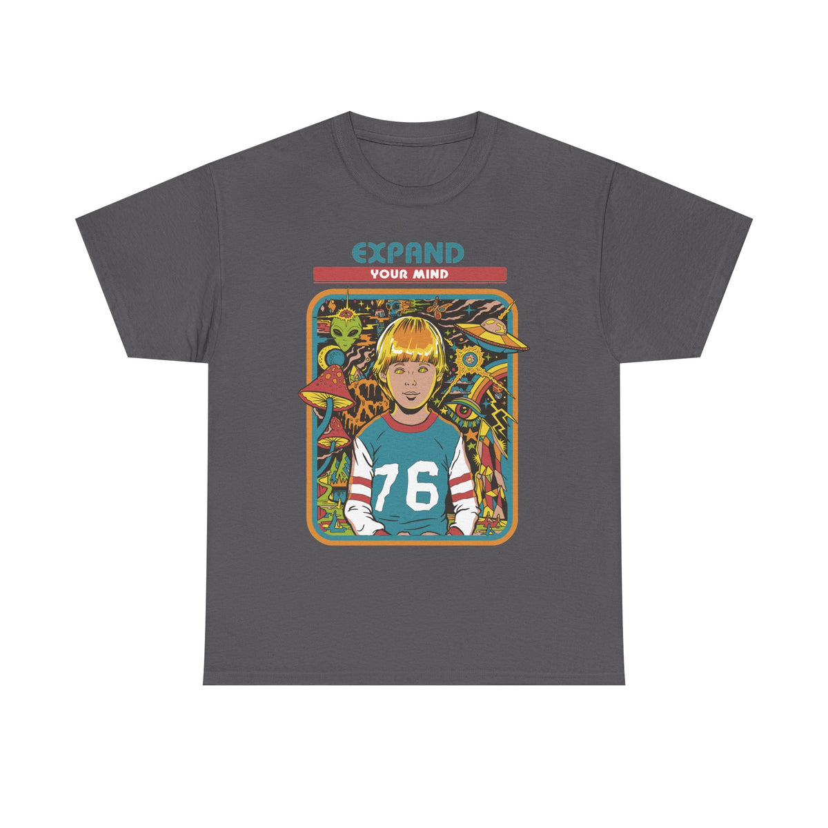 Retro 'Expand Your Mind' Tee — Vintage Sci‑Fi Graphic T-Shirt