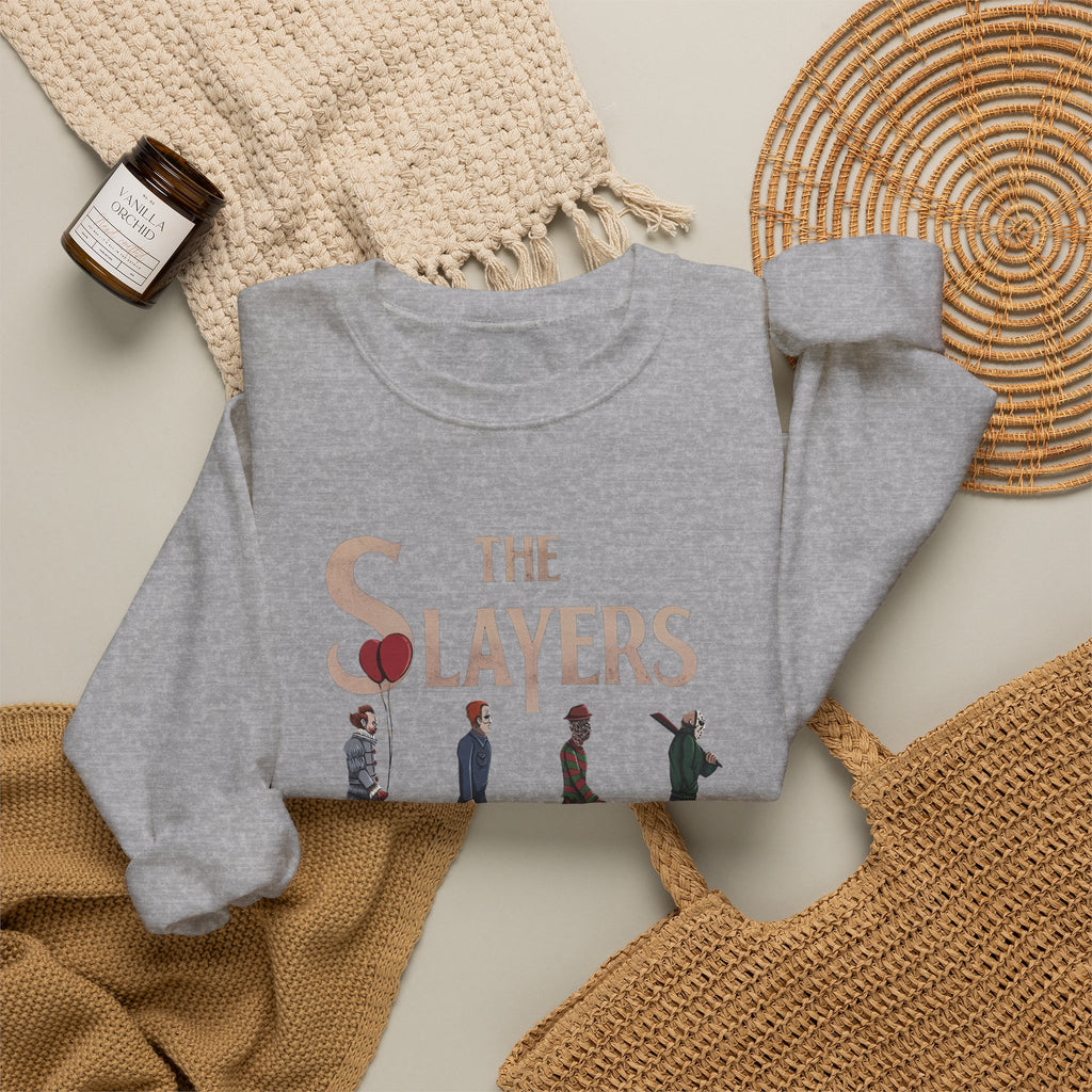 Sweatshirt — "The Slayers" Abbey Road Band Parody Crewneck