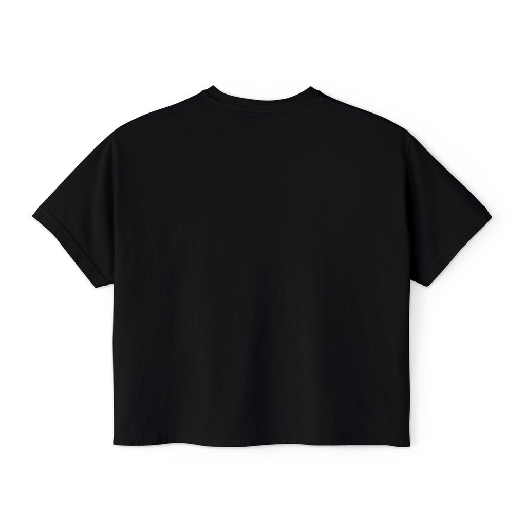Stay Scary Scream Graphic Women's Boxy Tee