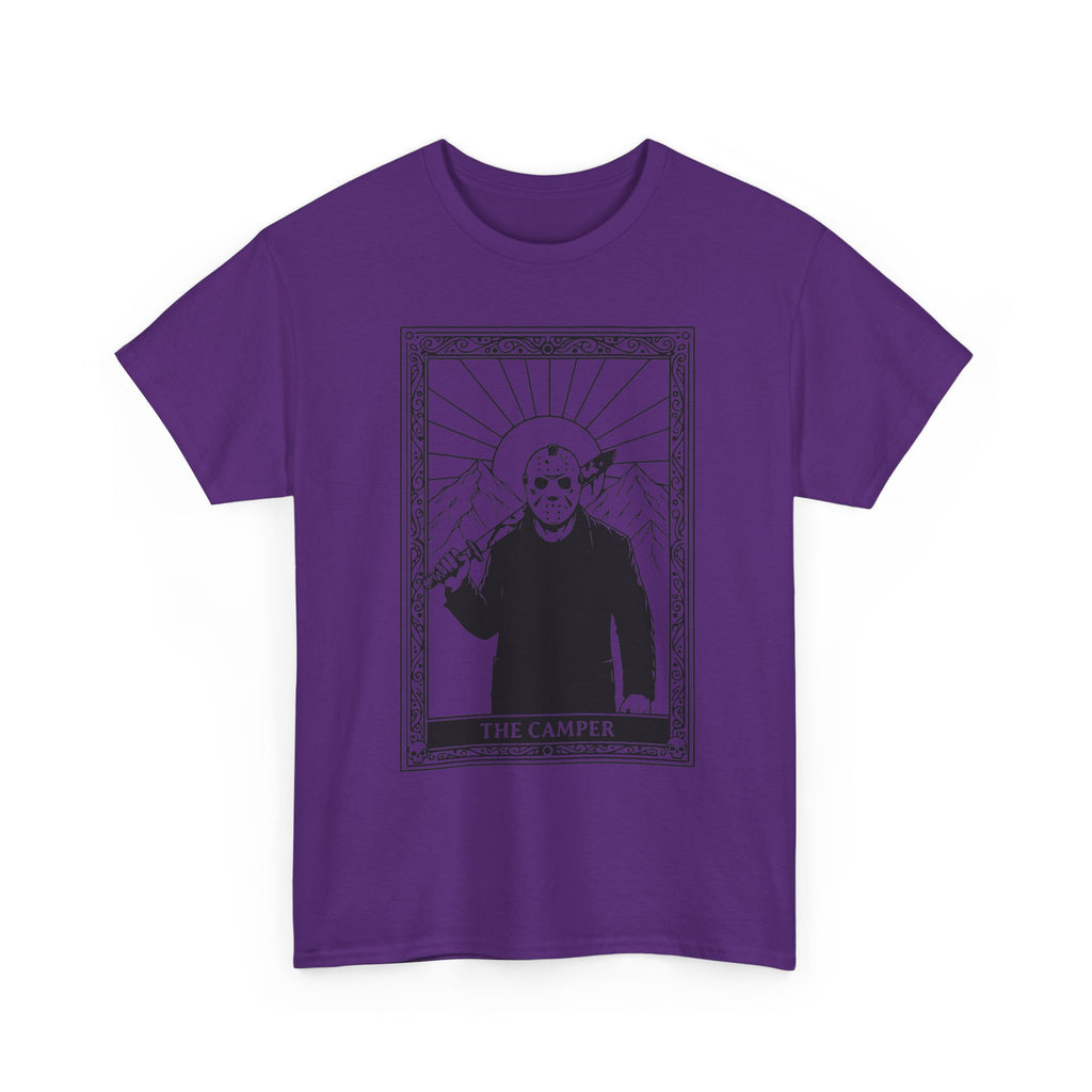 Skull Saint Graphic Tee — Mountain Tarot Illustration