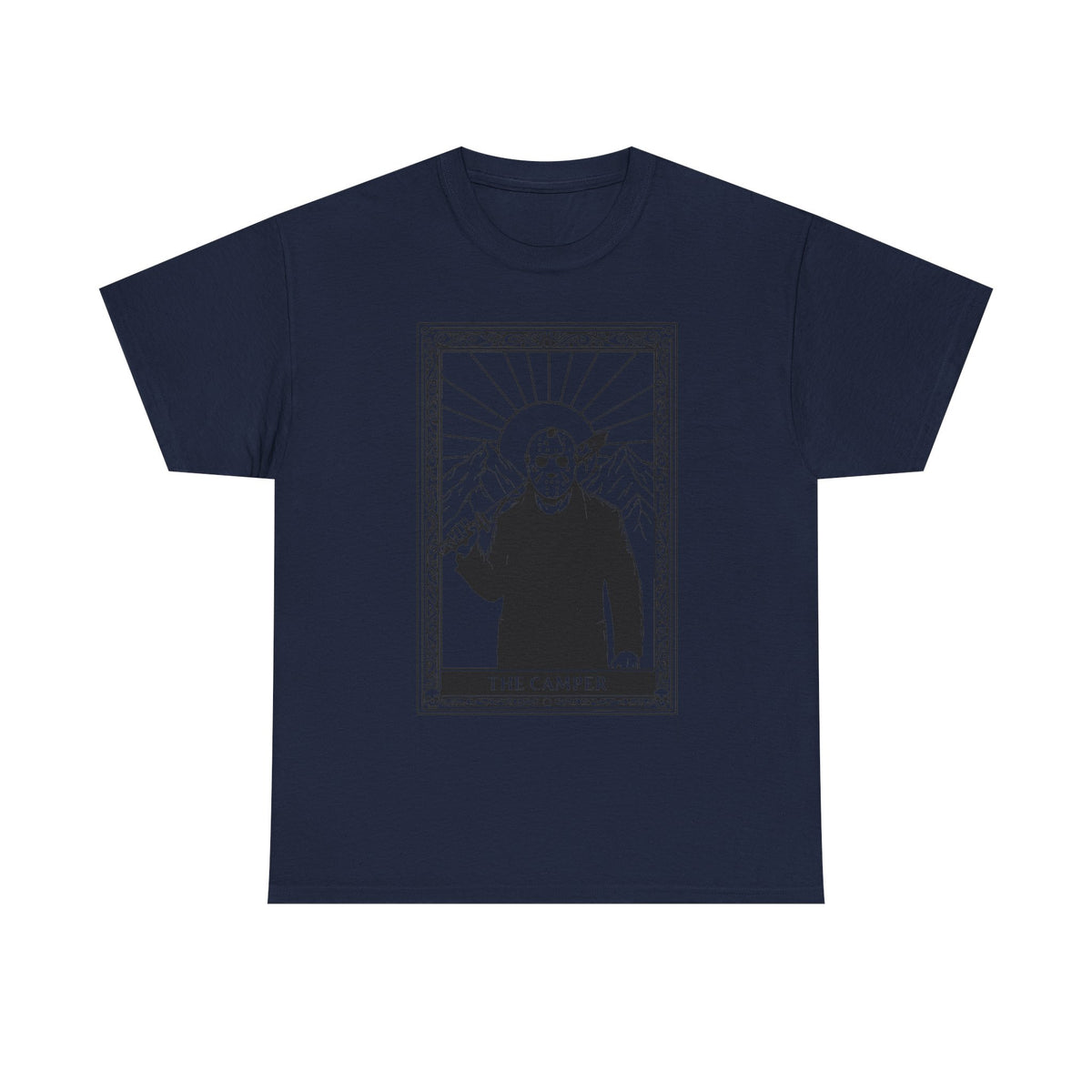 Skull Saint Graphic Tee — Mountain Tarot Illustration