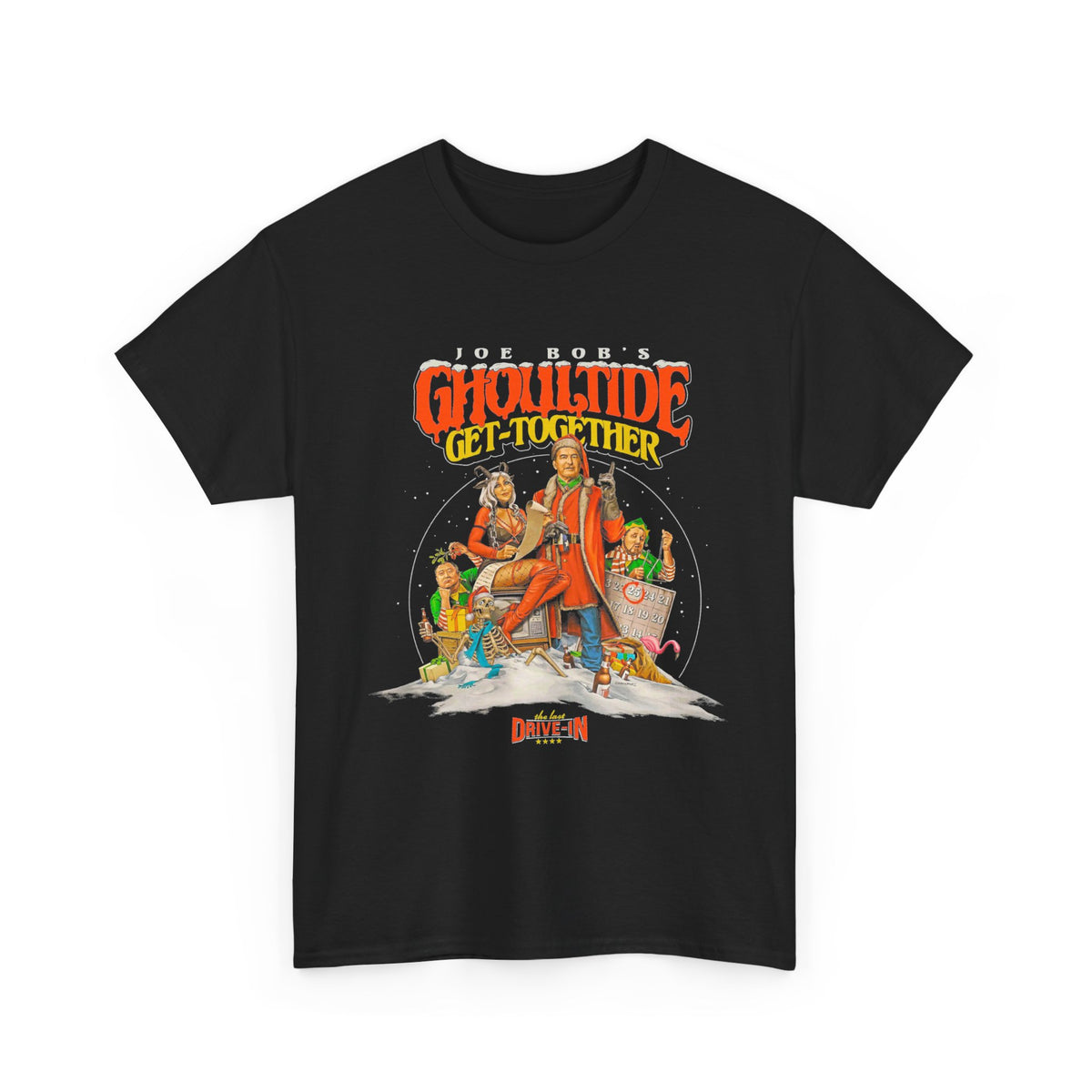 Ghoultide Get-Together Graphic Tee — Retro Halloween Holiday Shirt
