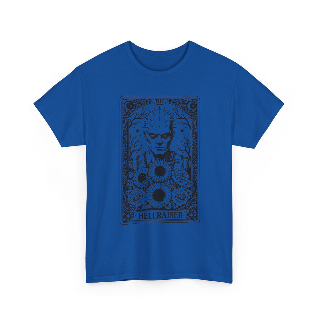 Hellraiser Tarot Card T-Shirt — Gothic Horror Pinhead Graphic Tee