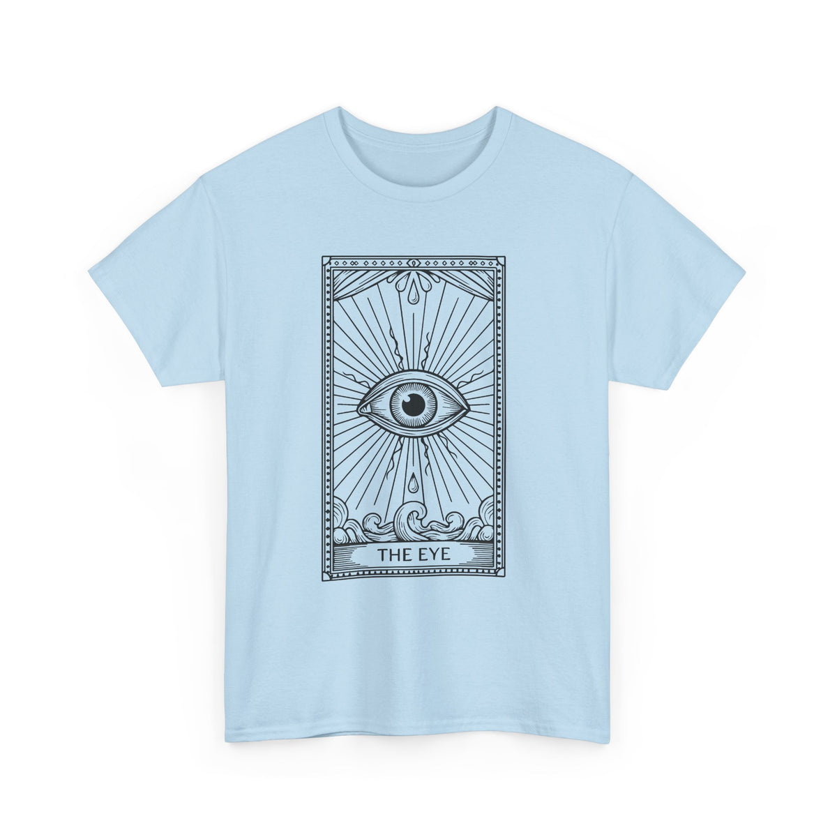 Tarot 'The Eye' Graphic Tee — Mystic Occult Card T-Shirt