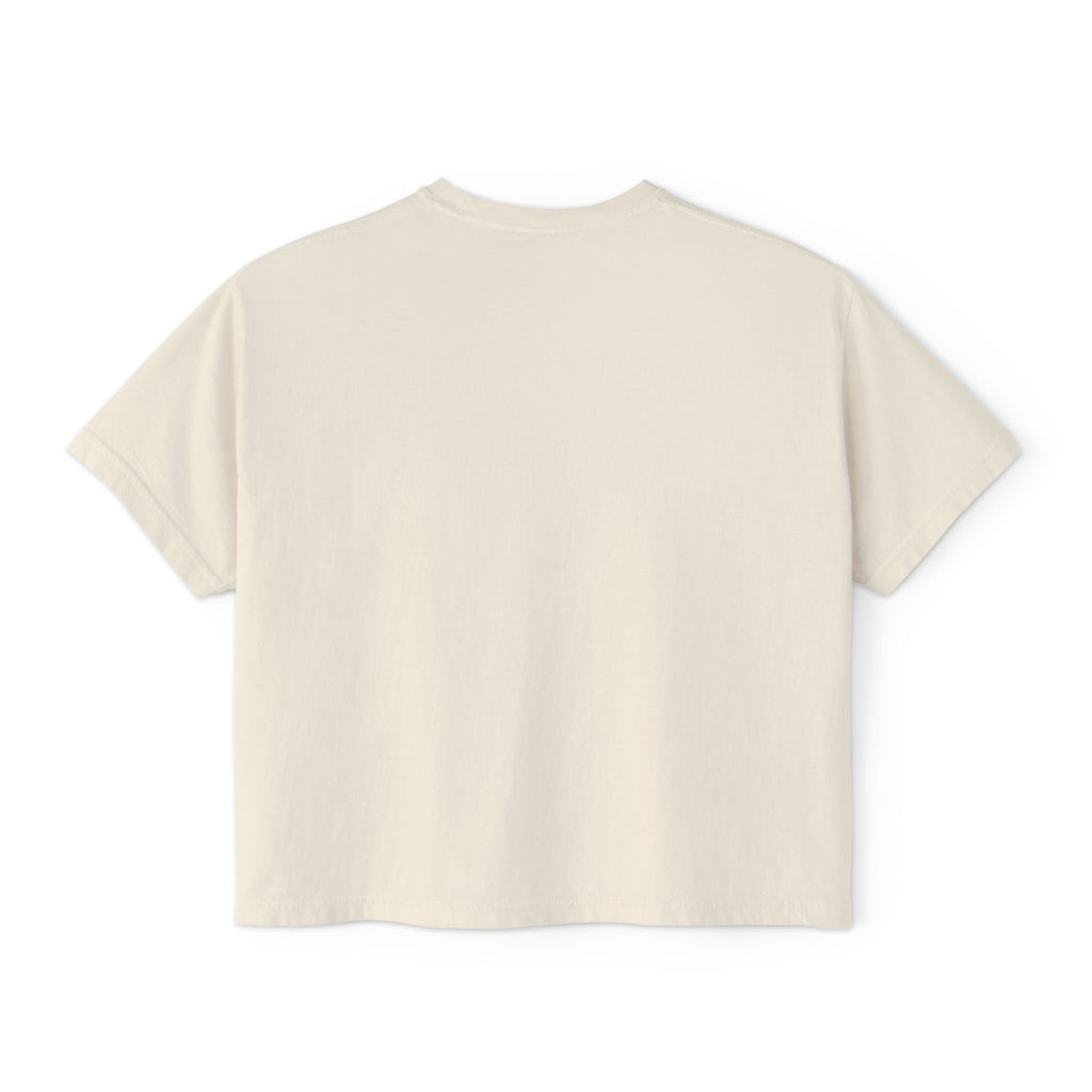 Stay Scary Scream Graphic Women's Boxy Tee