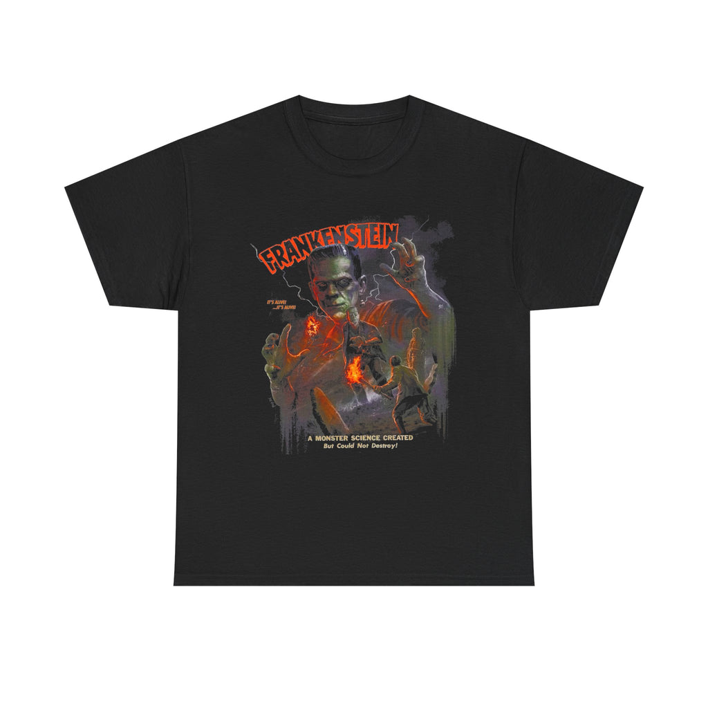 Frankenstein Vintage Horror T‑Shirt — Retro Monster Movie Graphic Tee