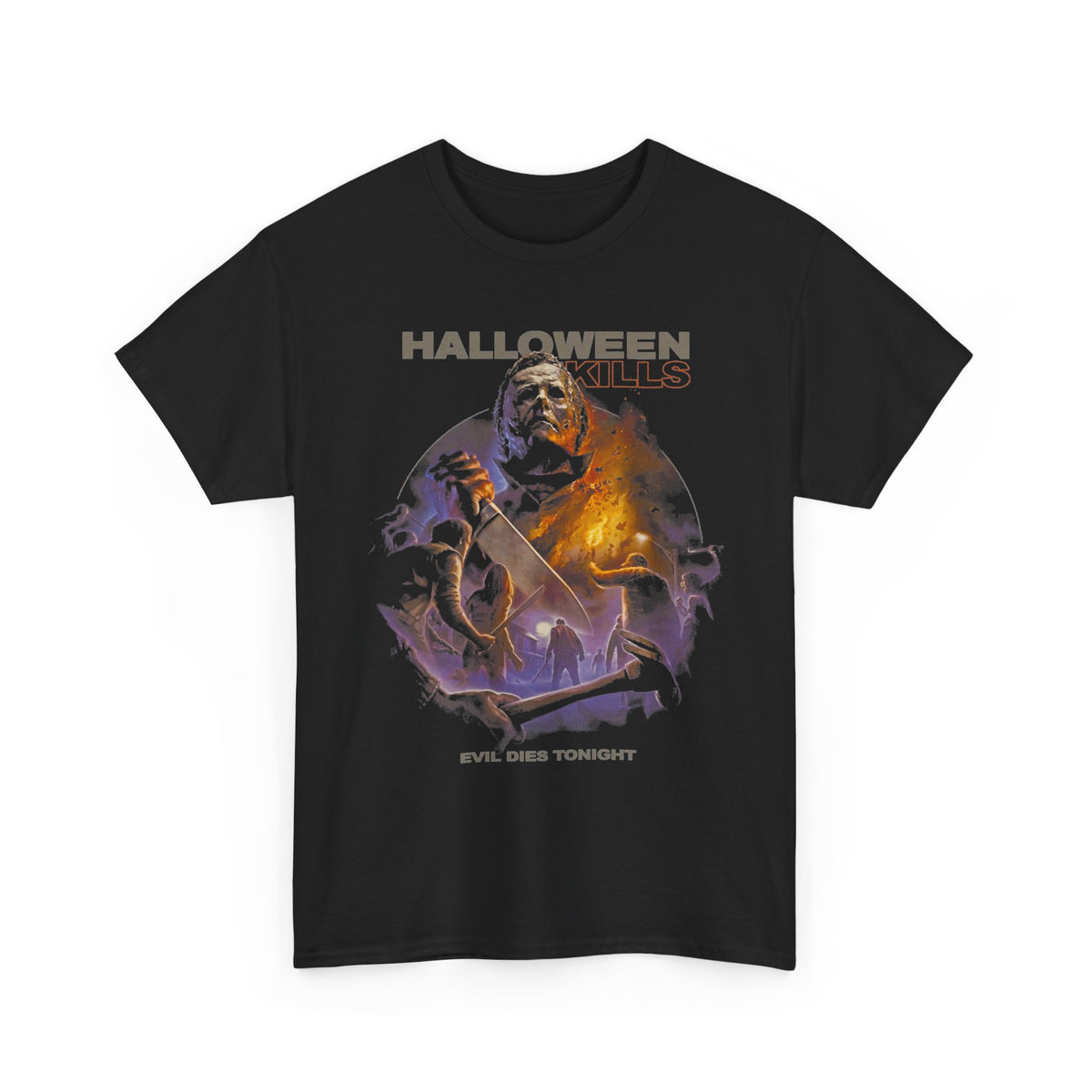 Halloween Kills Horror Tee — 'Halloween Kills' Graphic Black T-Shirt