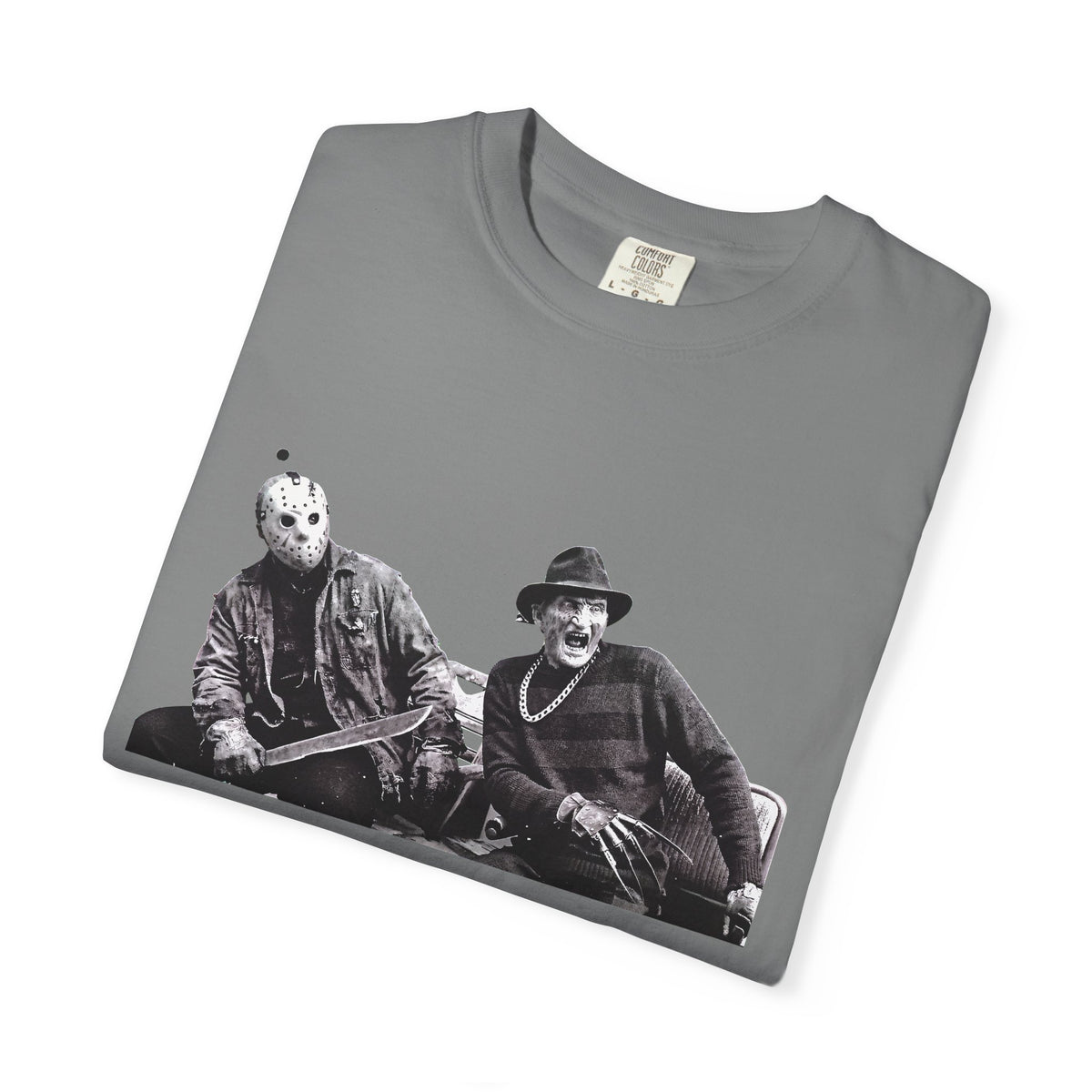 Vintage Horror Duo Graphic T-Shirt