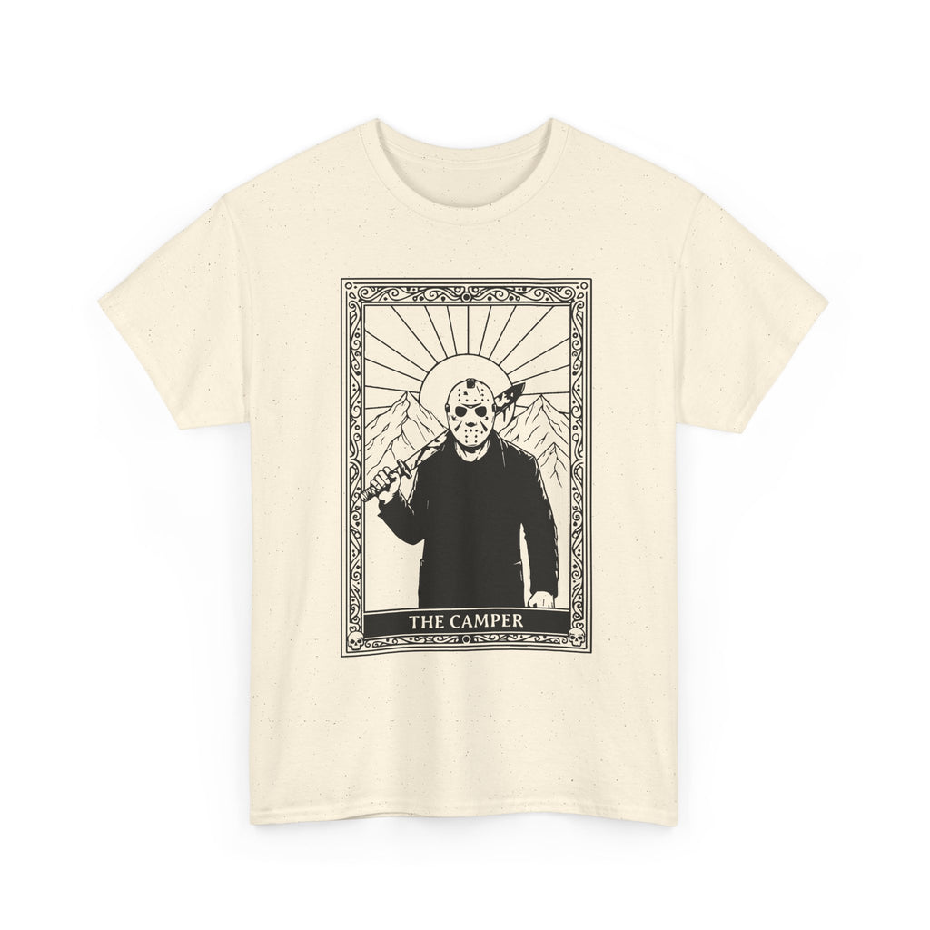 Skull Saint Graphic Tee — Mountain Tarot Illustration