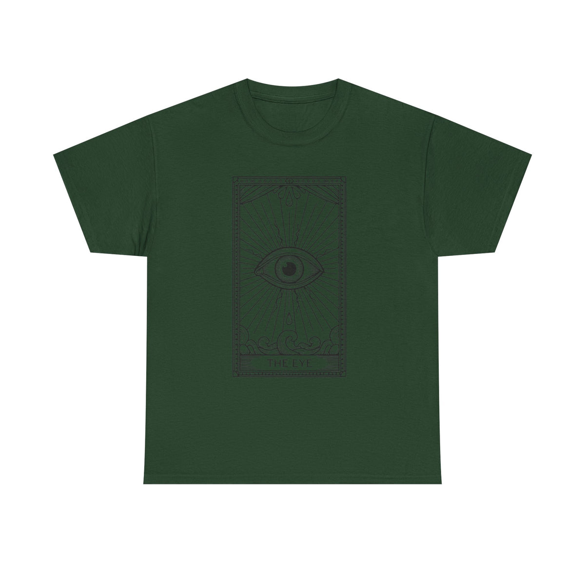 Tarot 'The Eye' Graphic Tee — Mystic Occult Card T-Shirt