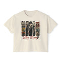 Stay Scary Scream Graphic Women's Boxy Tee
