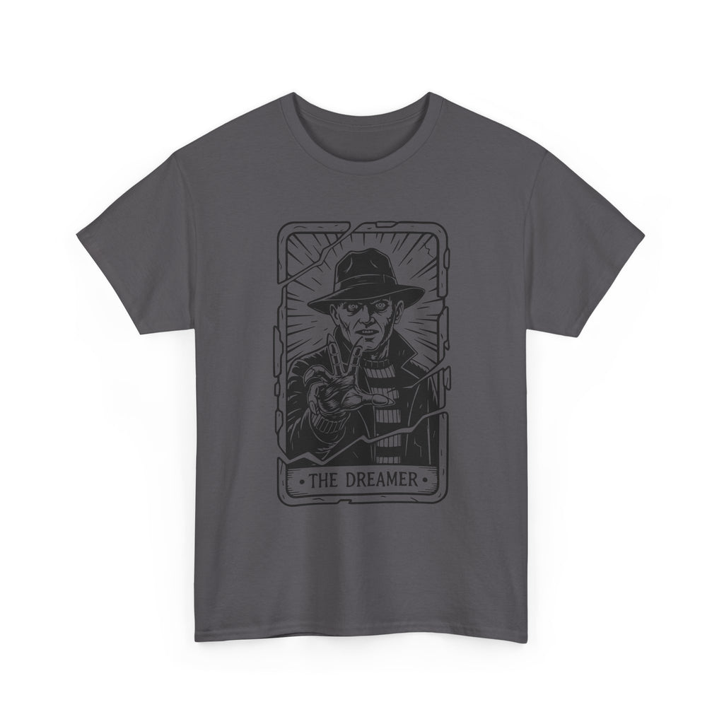 Dreamer Tarot Tee — Vintage Noir Illustration T-Shirt