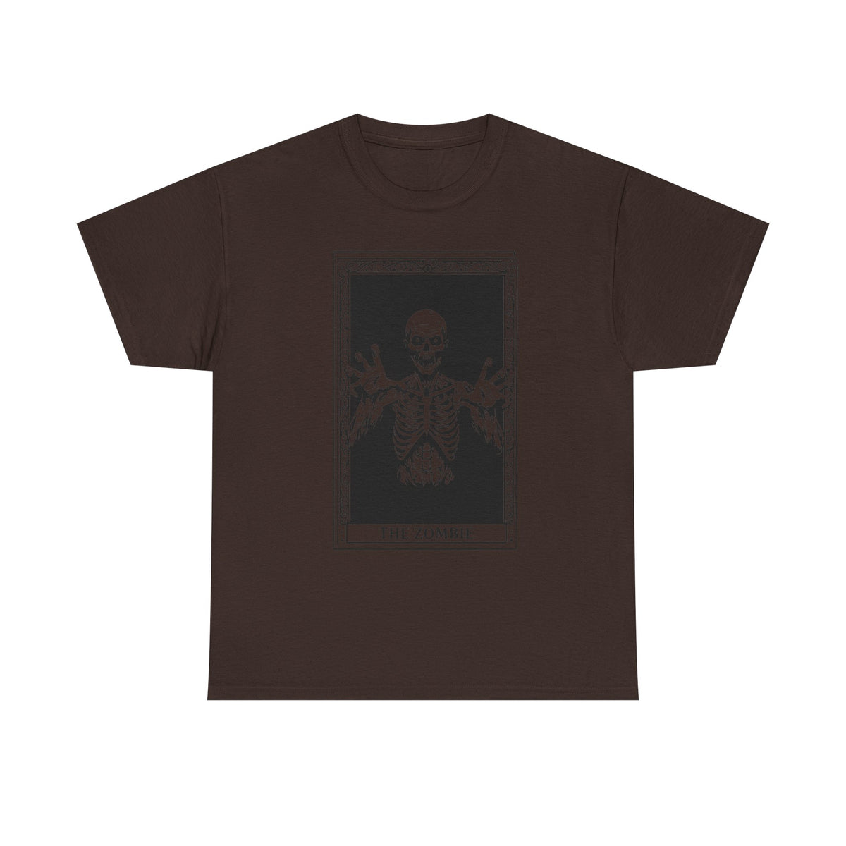 Zombie Tarot T‑Shirt — 'The Zombie' Skeletal Tarot Card Tee