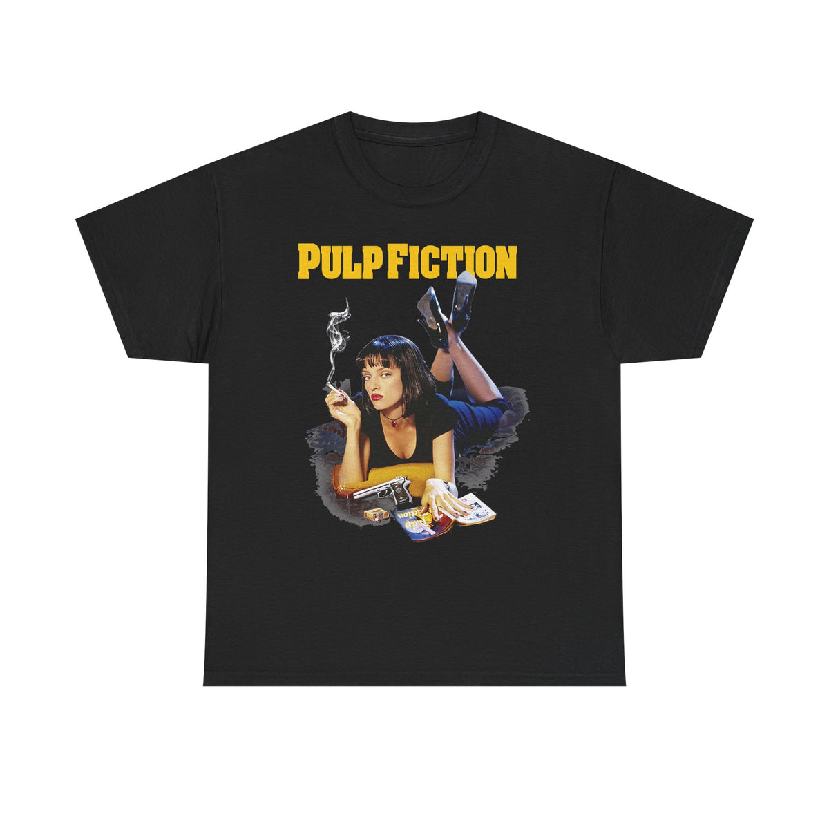 Pulp Fiction Movie Poster Tee — Retro Graphic Film T-Shirt