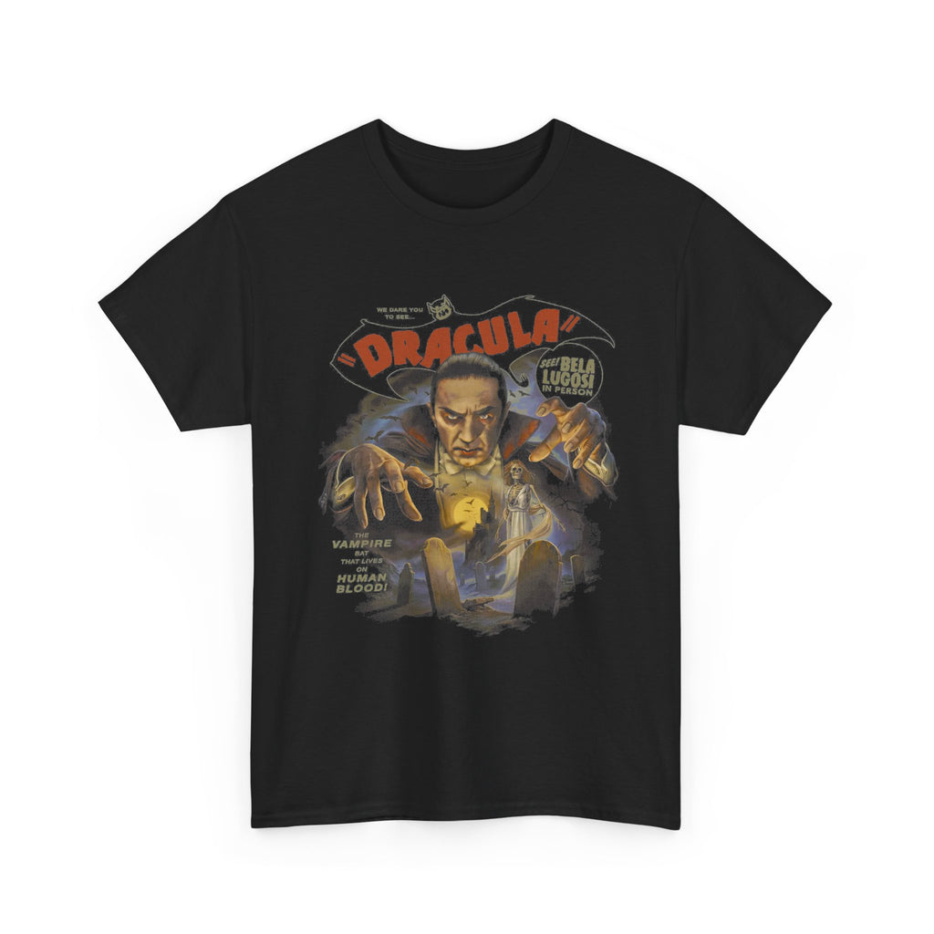 Dracula Vintage Horror T-Shirt — Retro Vampire Movie Graphic Tee