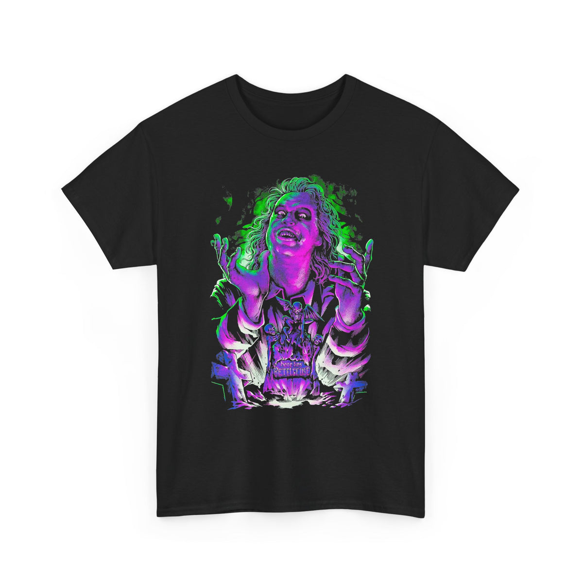 Psychedelic Skull Witch T-Shirt
