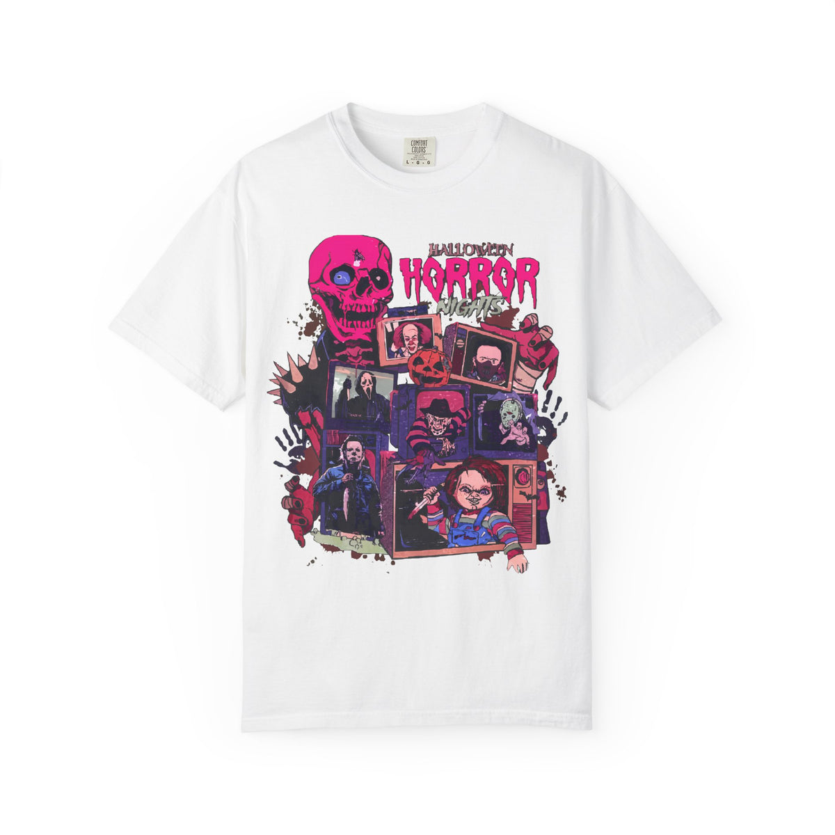 Horror Movie Collage T-Shirt