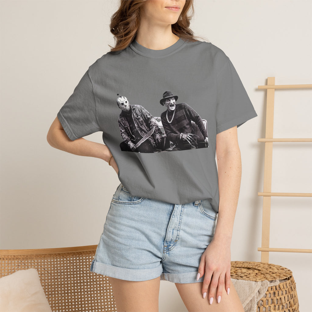 Vintage Horror Duo Graphic T-Shirt