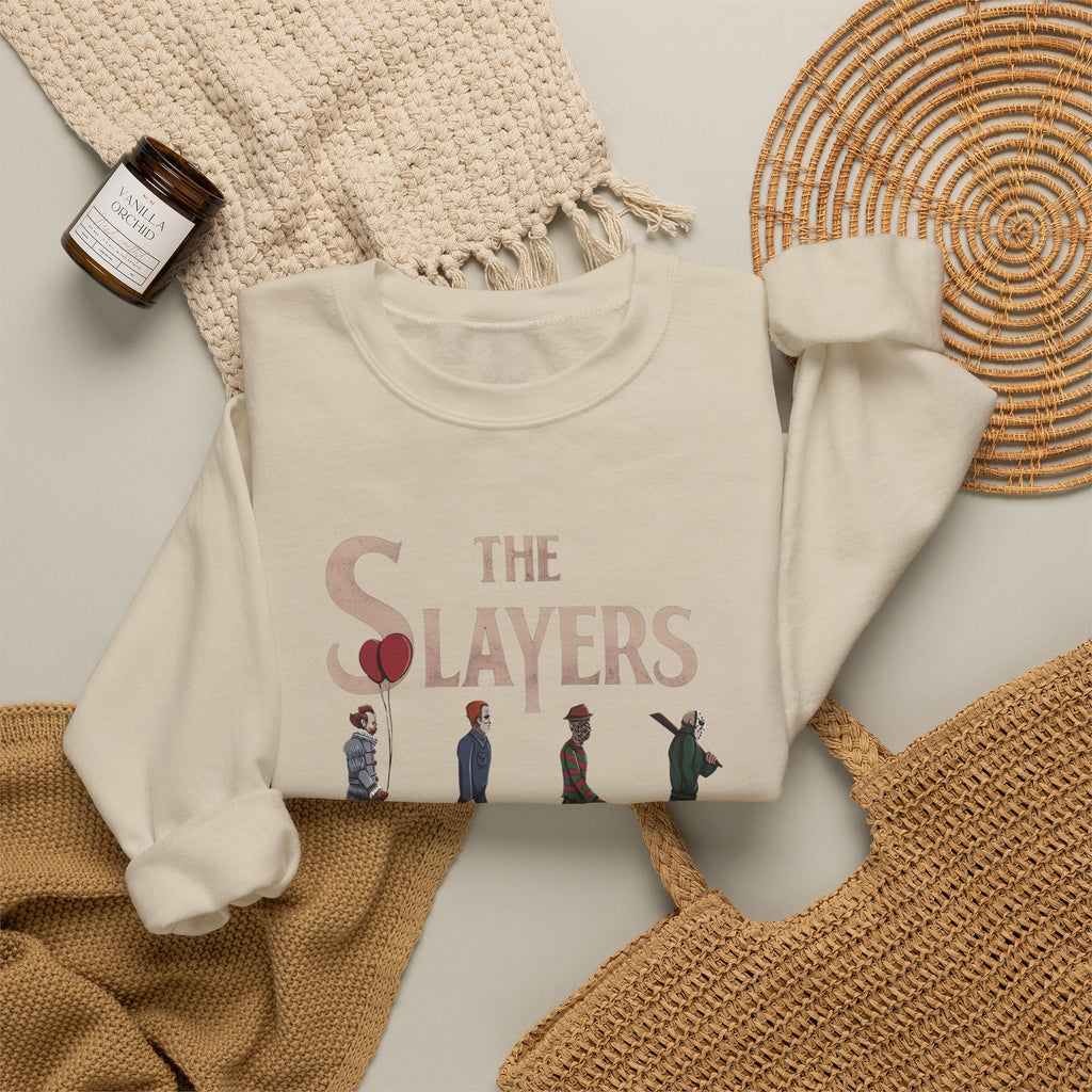 Sweatshirt — "The Slayers" Abbey Road Band Parody Crewneck