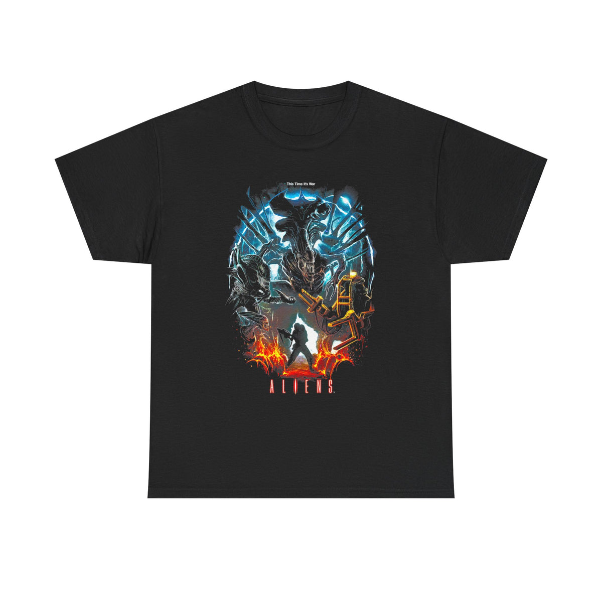Graphic Tee - Elemental Demon Battle Design