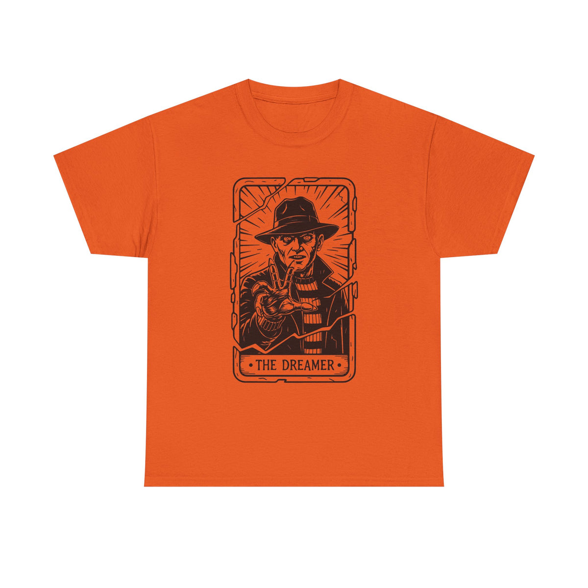 Dreamer Tarot Tee — Vintage Noir Illustration T-Shirt