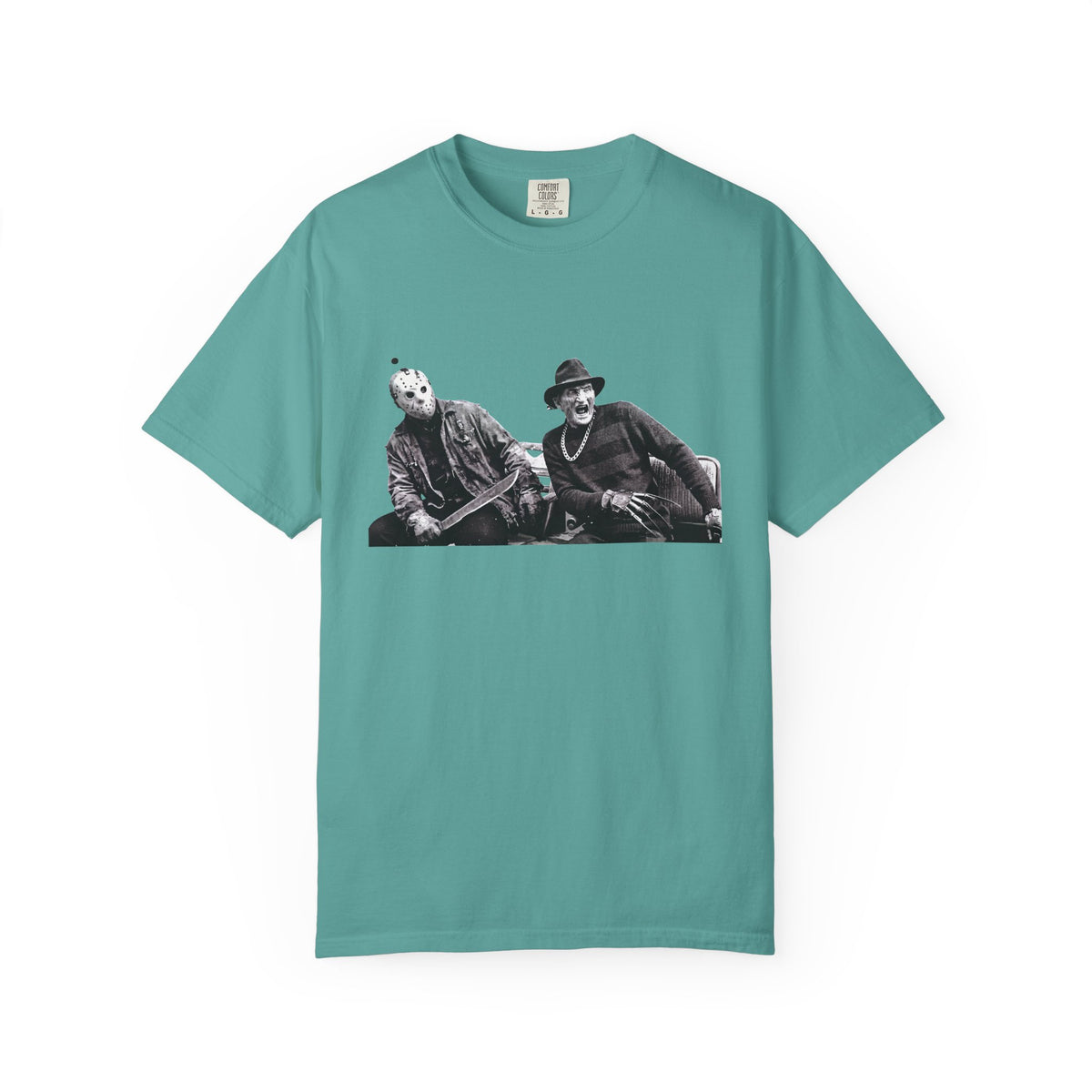 Vintage Horror Duo Graphic T-Shirt