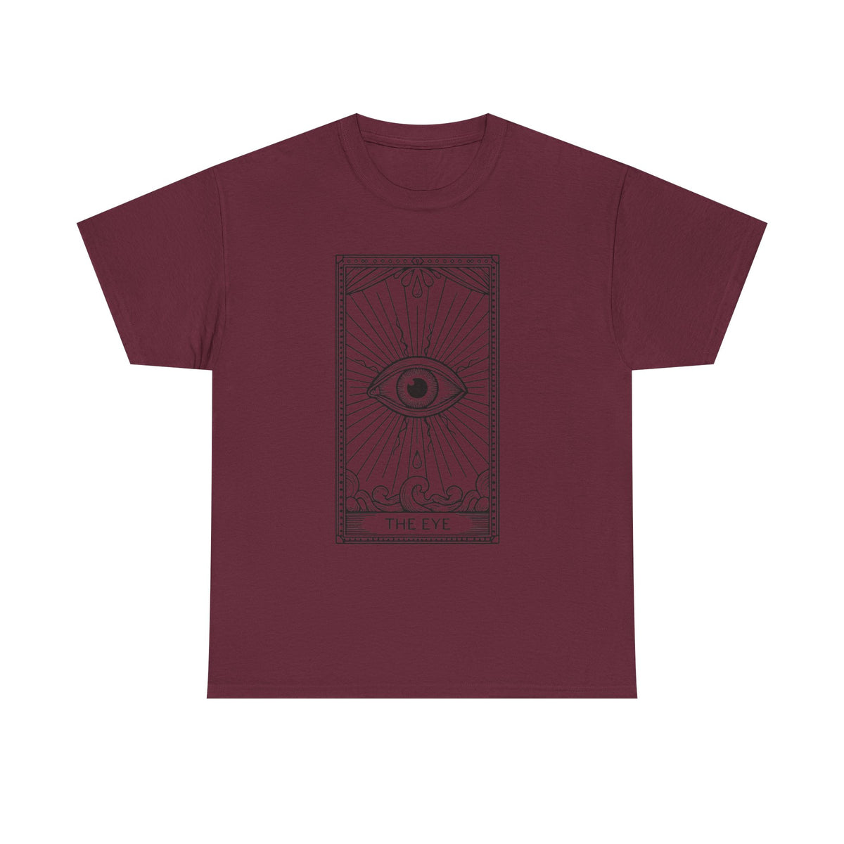 Tarot 'The Eye' Graphic Tee — Mystic Occult Card T-Shirt