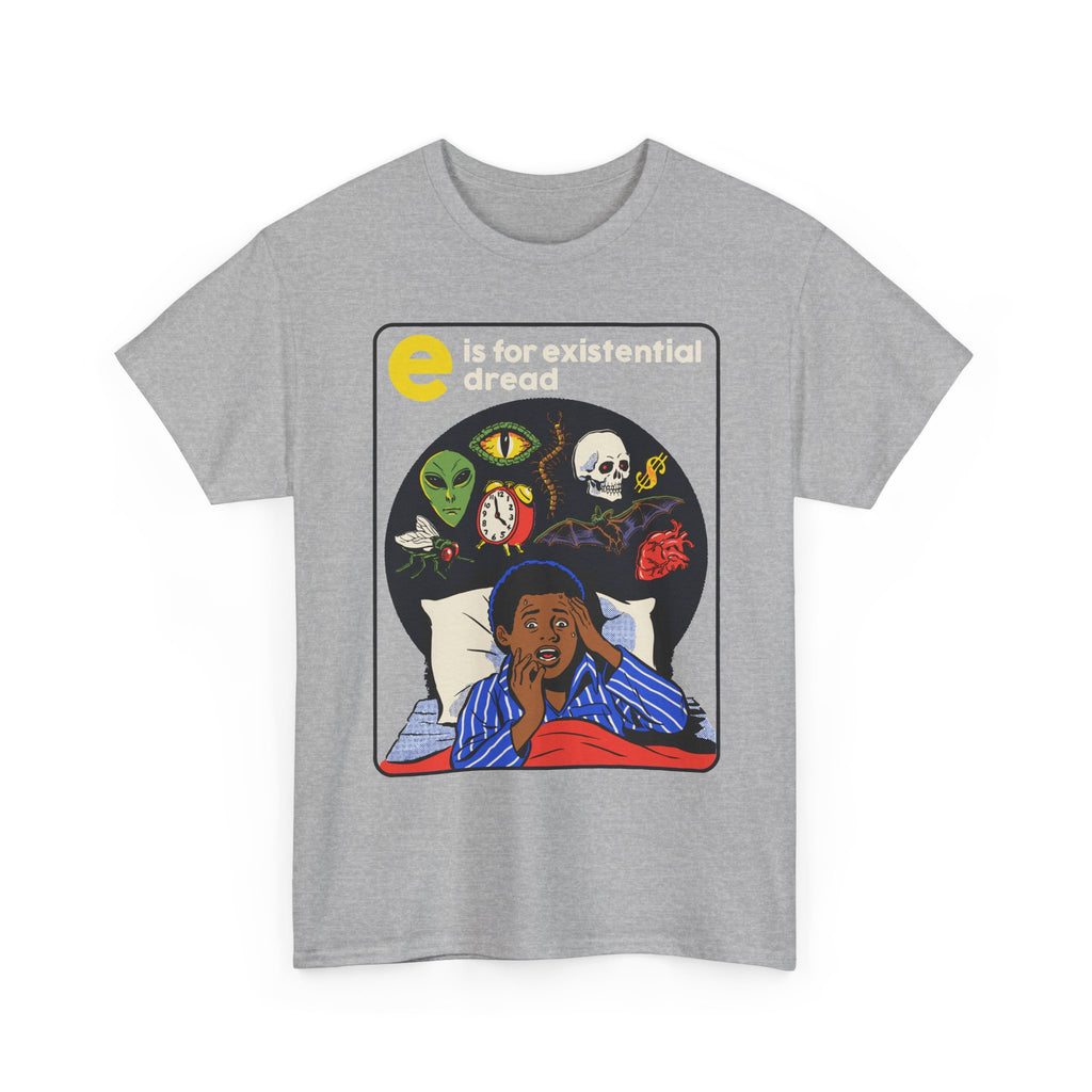 Nightmare Dreams Graphic Tee — Retro Horror Sleep Illustration