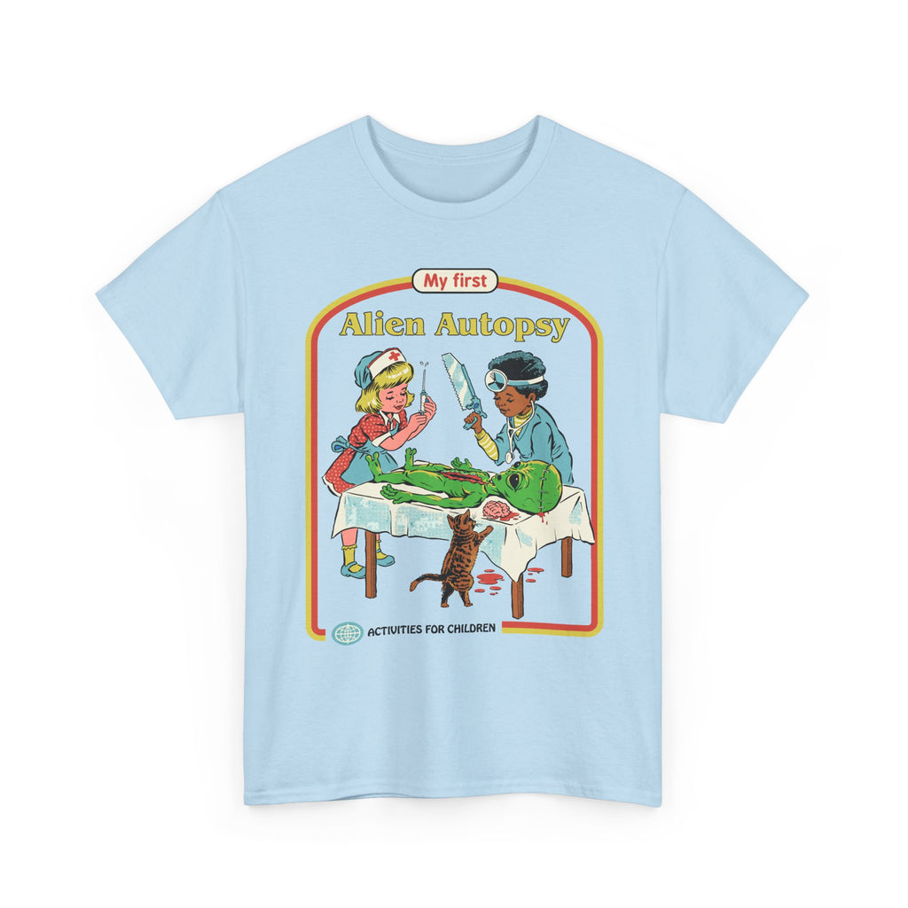Kids' Novelty Tee — "My First Alien Autopsy" Retro Illustration