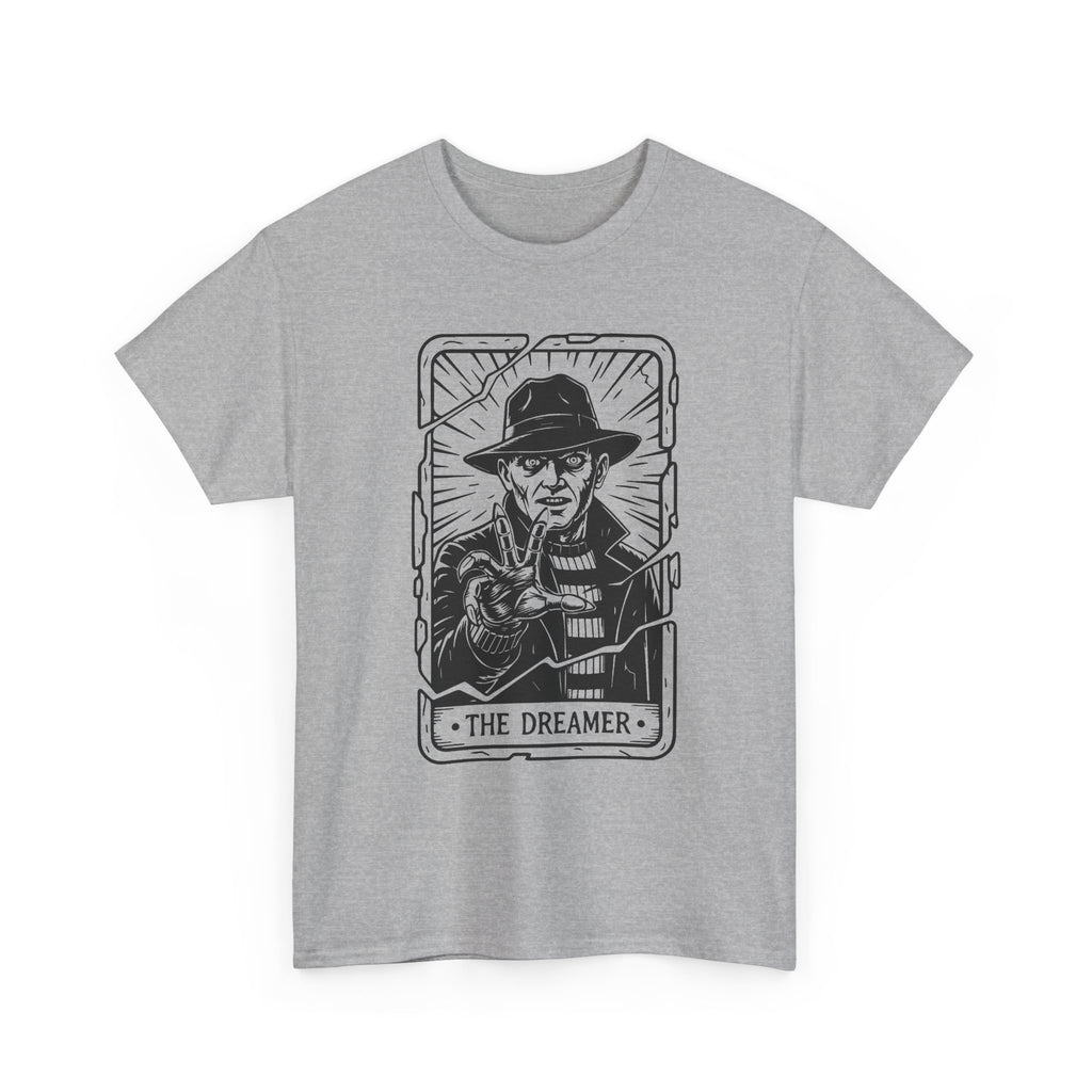 Dreamer Tarot Tee — Vintage Noir Illustration T-Shirt