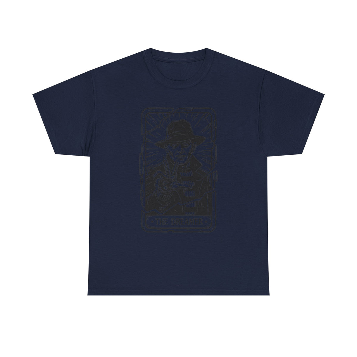 Dreamer Tarot Tee — Vintage Noir Illustration T-Shirt