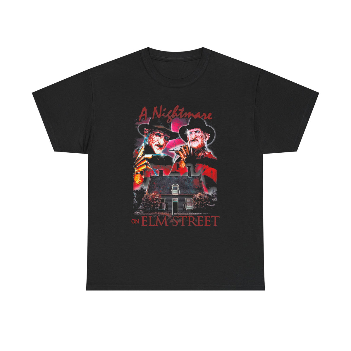 A Nightmare on Elm Street Graphic Tee — Freddy Krueger Horror Movie Shirt