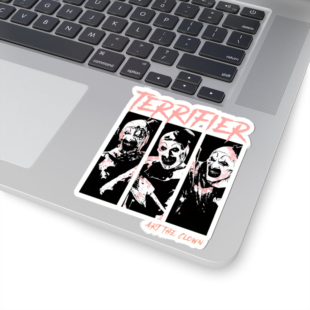 Terrifier Clown Horror Sticker — Kiss-Cut Scary Clown Decal