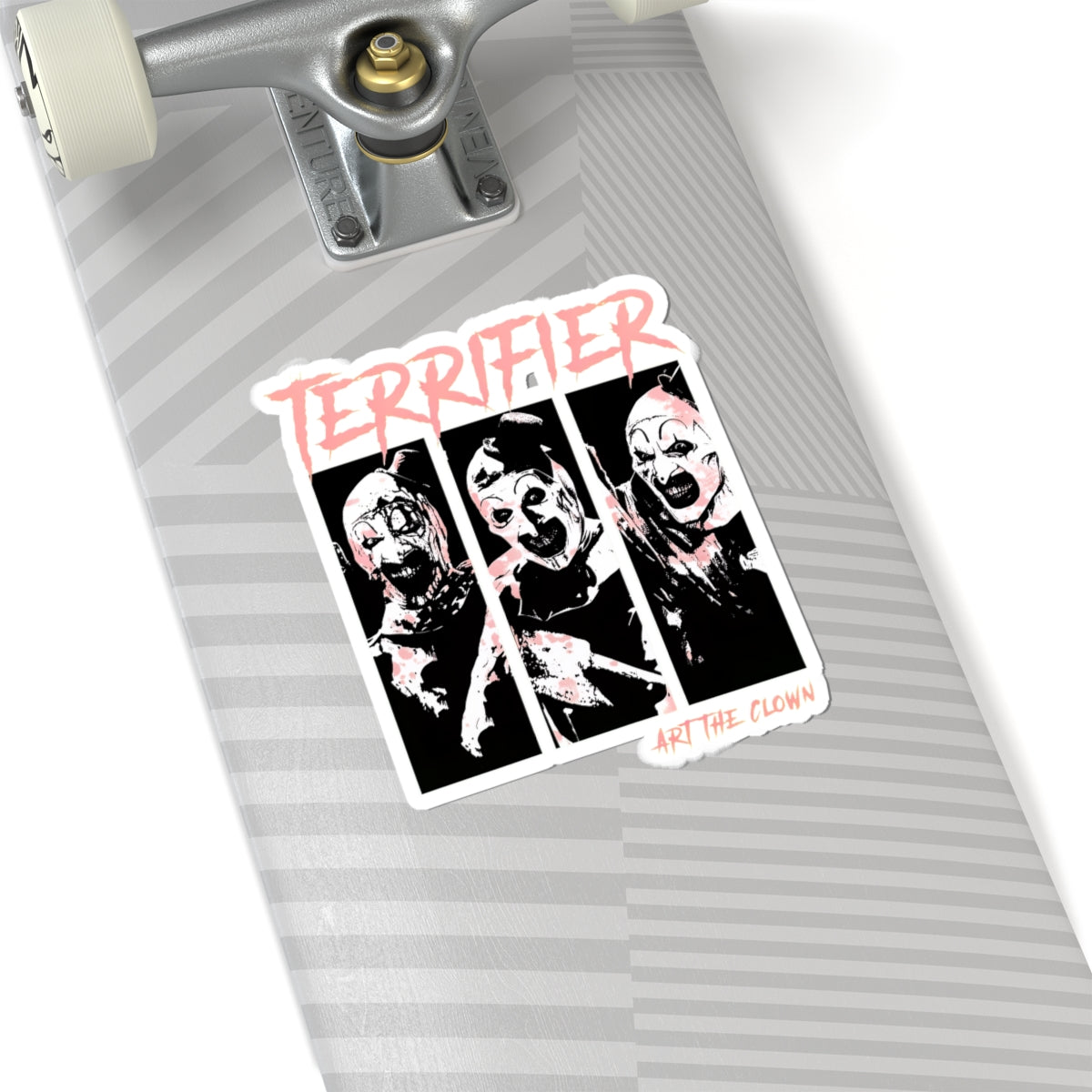 Terrifier Clown Horror Sticker — Kiss-Cut Scary Clown Decal