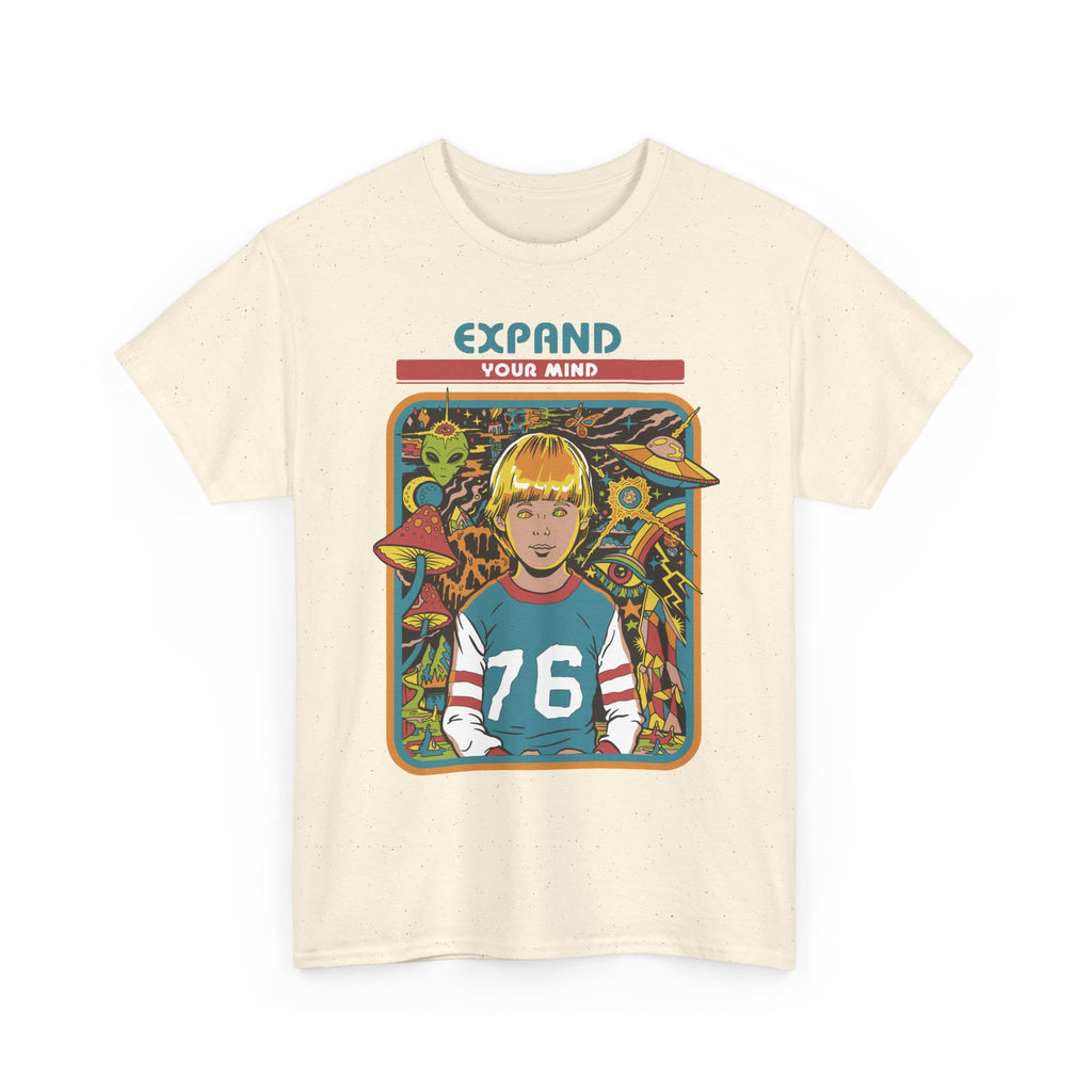 Retro 'Expand Your Mind' Tee — Vintage Sci‑Fi Graphic T-Shirt