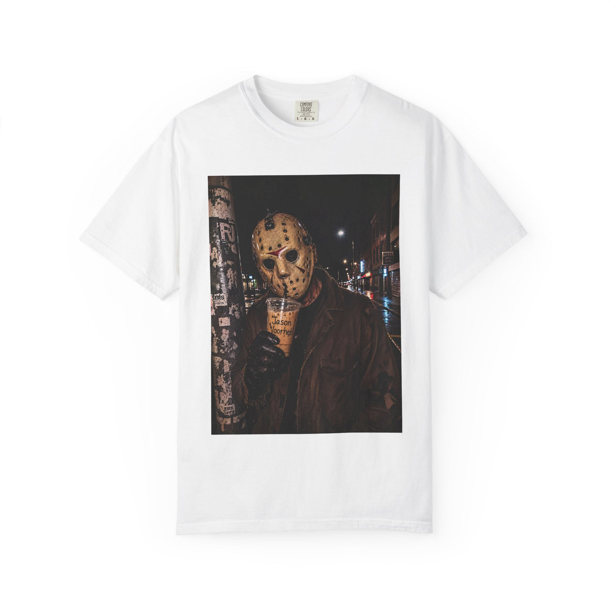 Horror Mask Nightlife T-Shirt