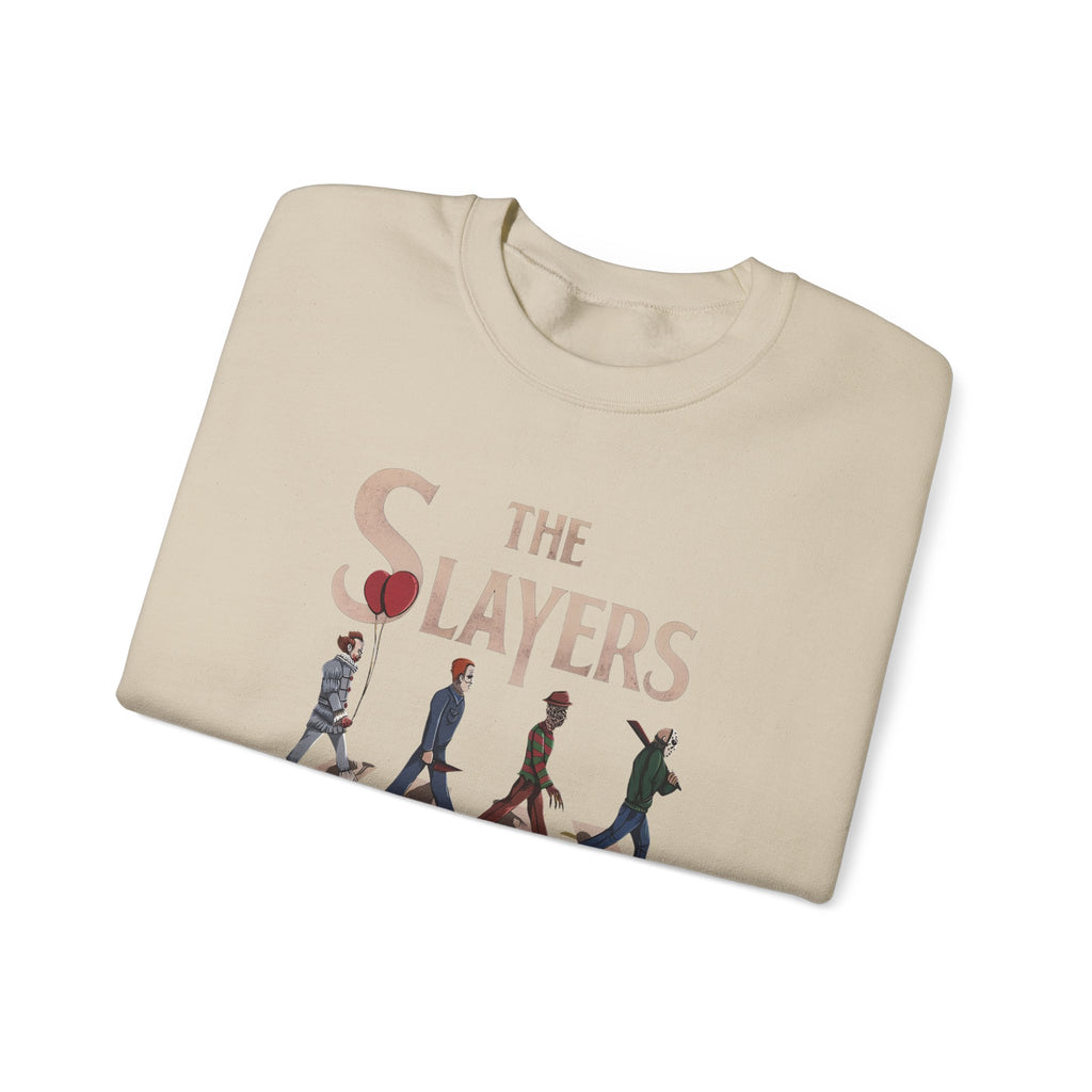 Sweatshirt — "The Slayers" Abbey Road Band Parody Crewneck