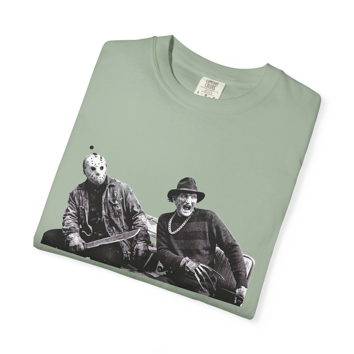 Vintage Horror Duo Graphic T-Shirt